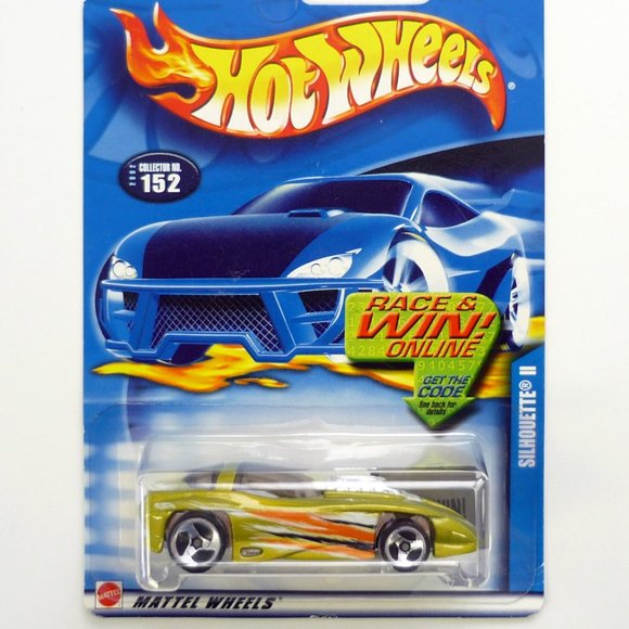 Hot Wheels Silhouette II #152 Green Die-Cast Car 2002 - Picture 1 of 1